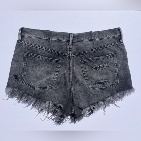 Free People, Black We The Free Jean Shorts - Size 29 - Picture 2 of 4